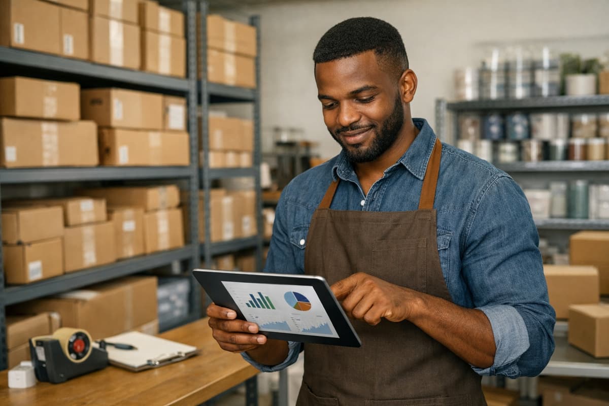 Nigerian supplier using digital platform